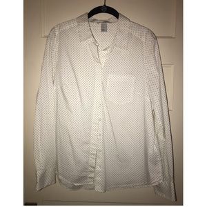 Polka Dot Button Down Shirt